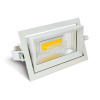 Svietidlo LED 30W, 6400K, 2450lm, IP20, 99°, Al-biela, BOp-Z, 235x146, VT-2930 (V-TAC)