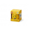 LEGO úložná hlava (mini) - šťastný chlapec