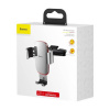Baseus Baseus Car Mount Metal Age Gravity Phone holder (CD Version) Silver (SUYL-J0S)