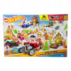 Hot Wheels Adventný kalendár 2025 10 autíčok a príslušenstvo Sada hračiek 3+ JCB47