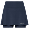 Dámske sukne Head Club Basic Skort Long W - Modrý (S)