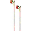 Leki HRC max - bright red/neon yellow/carbon structure 152.5