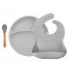 MINIKOIOI Set na stolovanie BLW II Powder grey
