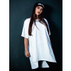 Dámska predĺžená tunika VSB CLAUDIE dark future biela, ZVOĽTE VEĽKOSŤ OBLEČENIA XXS/XS