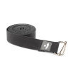 BODHI Popruh na jógu ASANA BELT PRO, 3 m x 38 mm, černý