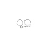 CAB-H27 TOURMAX CARBURETTOR REPAIR KIT HONDA TRX 250X '87-'92, TRX 300EX '93-'06 (MADE IN JAPAN)