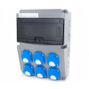 Rozvádzač ELS Elektrotechnika 230 V IP44 63 A