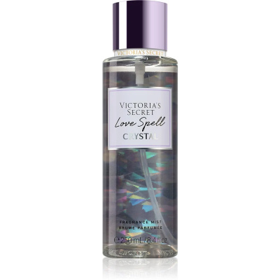 Victoria´s Secret Crystal Fragrance Love Spell Crystal, Telový sprej 250ml pre ženy
