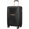 PUCCINI Stredne tvrdý kufor z polykarbonátu (polykarbonát) Malibu 58 l