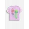 COCCODRILLO COCCODRILLO Tričko s krátkym rukávom rozmer 98 farba fialový pre dievčatá