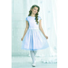 Fashionkids Dievčenské šaty ARLIN M/456 blankytná Farba: Modrá, Veľkosť: 146