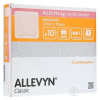 ALLEVYN Ag Gentle Border Krytie na rany 17,5x17,5 cm, adhezívne krytie so silikónom s obsahom striebra 10 ks