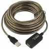 Predlžovač USB aktívny Krzymark 00003E2 čierny 10 m