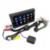 AUTORÁDIO 2DIN MULTIMEDIÁLNE ANDROID USB WiFi GPS CÚVACIA KAMERA