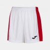 MAXI SHORT WHITE RED L