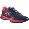 Pánska obuv Babolat Jet Mach 3 All Court Men - black/poppy red - Čierny (42)