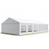 Záhradný Party stan 4x12m PVC PREMIUM Ohňovzdorný Farba: Biela