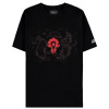 World of Warcraft Azeroth Horde Men's short sleeved T-Shirt black