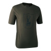 DEERHUNTER Logo T Shirt Shield S/S - tričko s logom Veľkosť: XL