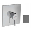 Hansgrohe Finoris Sprchová batéria pod omietku, kefovaný čierny chróm 76615340-HG