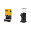 Gaggia New Classic EVO BC, yellow + Eureka Zenith 65 Touch, black