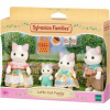 Craftenwood Príslušenstvo pre domček pre bábiky Sylvanian Families 5738 Latte Cat Family