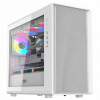 Počítačová skriňa darkFlash DB460M Big Tower M-ATX herná aRGB USB biela