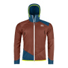 Pánska bunda Ortovox SWISSWOOL COL BECCHEI HYBRID JACKET - hnedá XXL