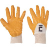 CERVA HARRIER YELLOW 7 rukavice| nitrilové žlté