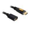 Predlžovací kábel HDMI Delock 83079 čierny 1m (DL83079)