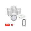 Smart sada termostatických hlavíc a centrálnej jednotky IMMAX NEO 07732C ZigBee Tuya