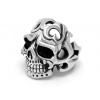 MSPERK Biker lebka masívny hrubý prsteň z chirurgickej ocele Veľkosť prsteňa: 62