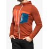 Pánska mikina Ortovox Fleece Grid Hoody - clay orange