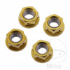 JMP Matica Rozeta sada JMP BOLT M10 x 1.25 mm Alu Racing gold pre Kawasaki Vulcan VN1500 1999-2005