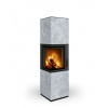 Romotop HARMONY L HA kameň - dizajnový krb