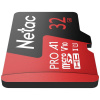 Netac Technology NT02P500PRO-032G-R pamäťová karta micro SDHC 32 GB A1 Application Performance Class pre monitorovacie kamery s trvalou prevádzkou; NT02P500PRO-032G-R