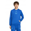 Detská mikina adidas Performance MESSI modrá farba, s kapucňou, s potlačou, JY9542 152