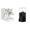 Lelit Mara PL62X V2, white + Eureka Mignon Perfetto, BL black