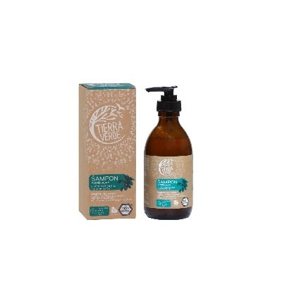 Tierra Verde Žihľavový šampón na mastné vlasy s vôňou rozmarínu a pomaranča 230 ml