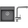 Set Schock S20-10 (dřez Nemo N-100S Croma + baterie Epos Chrom)