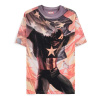 Difuzed Captain America Brave New World Tričko Digital American Velikost S