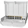MIKROTIK RouterBOARD Cloud Router Switch netPower 16P + L5 (800MHz; 256MB RAM; 16x PoE GLAN; 2x SFP+) outdoor CRS318-16P-2S+OUT
