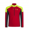 MONTURA mikina PERFORM STRETCH 1 ANORAK červeno/žlutá XXL