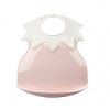 Thermobaby plastový podbradník s golierom Powder Pink