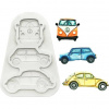 Silikónová forma na auto 13x9cm - Cakesicq - Cakesicq