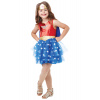 Wonder woman premium dievčenské kostým - vek 5 - 6 rokov - 110 - 115 cm