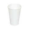 Papierové poháre biele Ø80 mm 330 ml `ML` 0,3l (50 ks) - Wimex Papierový pohár biely 330 ml L 80 mm