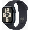 Apple Watch SE GPS 44mm Midnight Aluminium Case with Midnight Sport Band - M/L