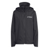 adidas Multi Essentials 2L Rain Jacket Womens Black 14 (L)