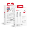 Kábel Cable USB C to USB C Forcell F-Energy Qc4.0 Pd 5A 100W Cafule Color 1,2 M Acyh23 White